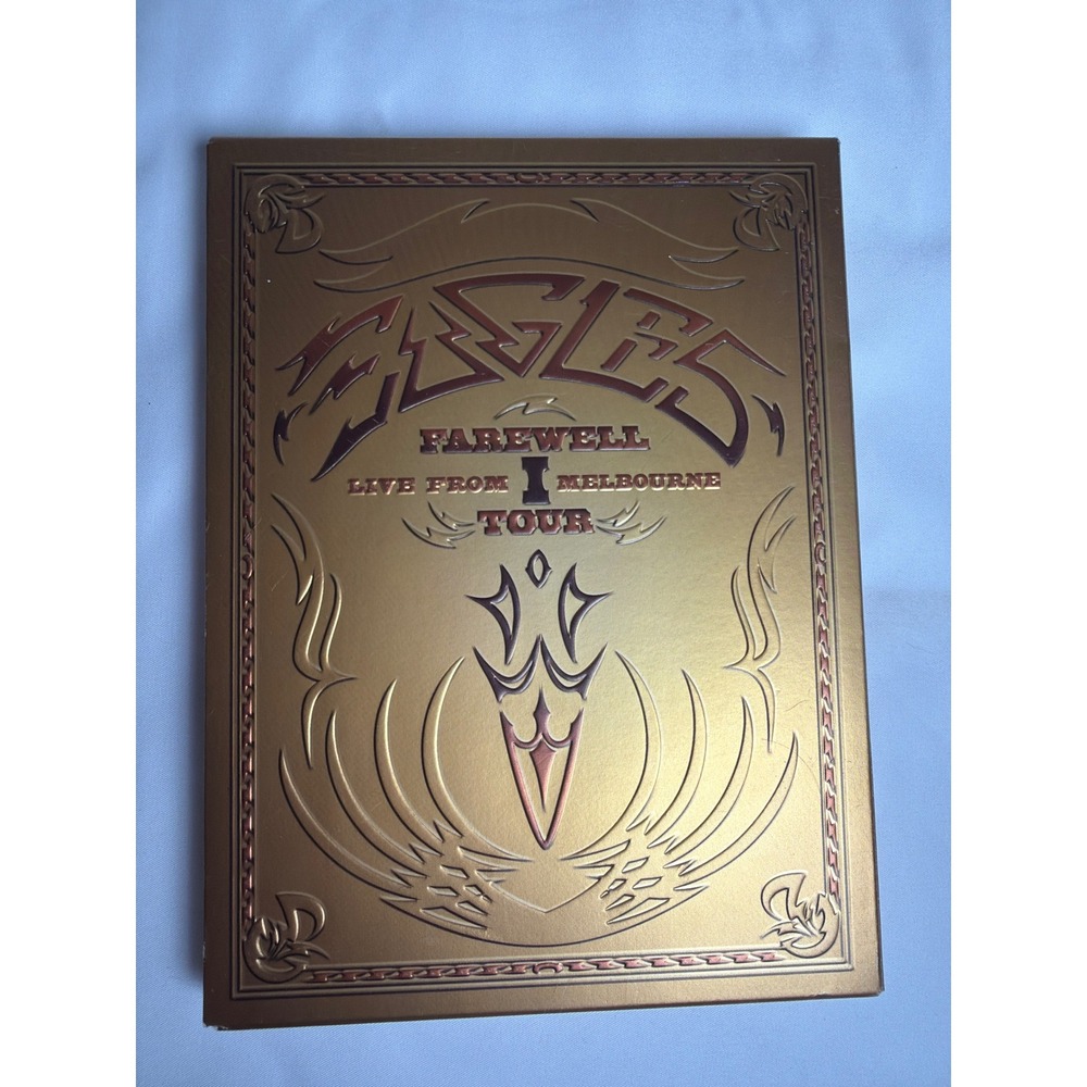 VINTAGE Eagles Farewell I Tour Live From Melbourne DVD Unisex OS Gold Excellent